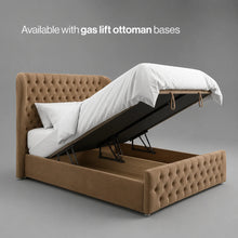 2026 Kendal Butterfly Wingback Bed solid base storage
