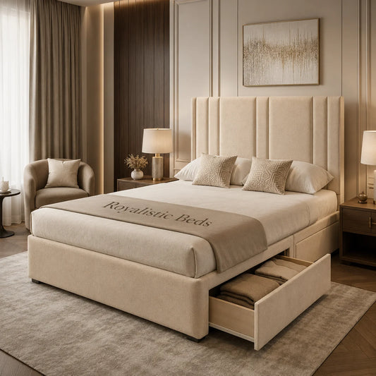 2026 Mayfair Storage Bed with optional drawers
