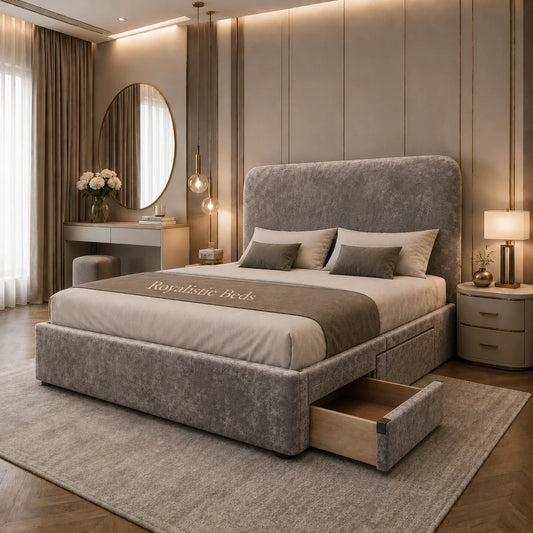 2026 Mona Lisa Storage Bed with optional drawers