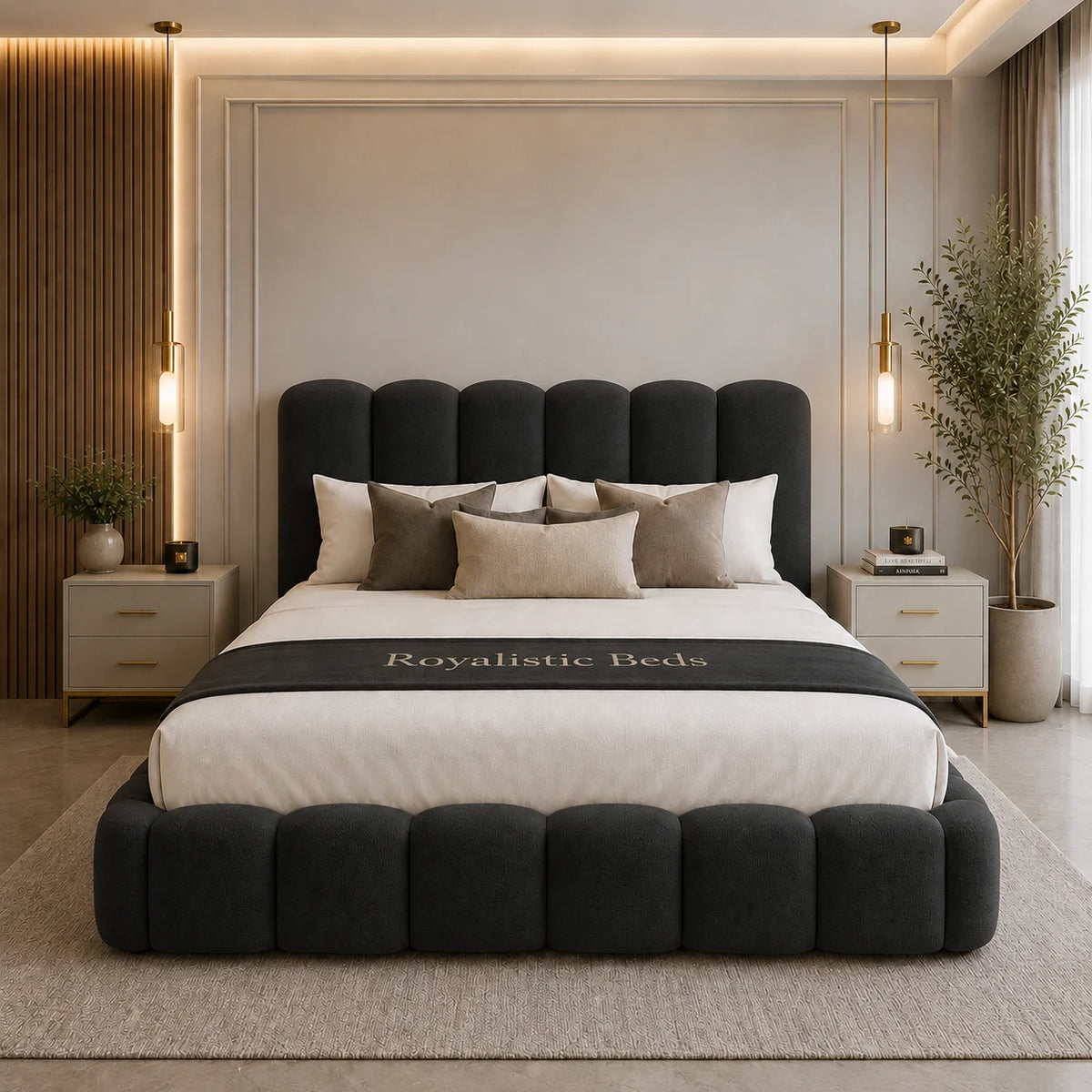 2026 Orlando Bed frame (Optional Ottoman Storage)