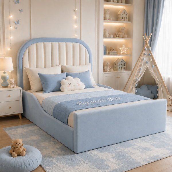 2026 Rio-Blue Kids Bed (Built in Safety sides)