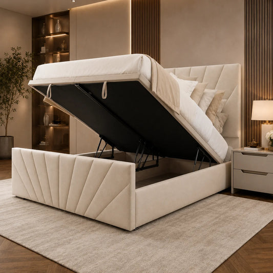 2026 Tokyo Sunrise Designer Bed solid base