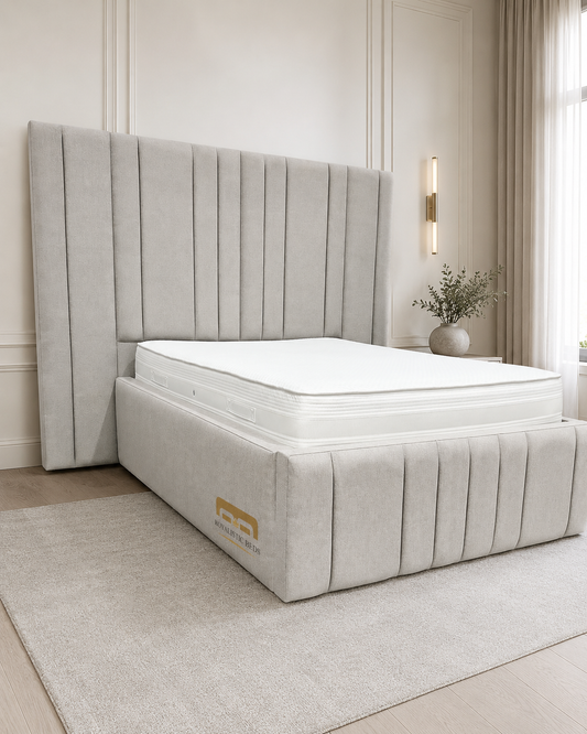 Royalistic Chelsea Linear Upholstered Bed