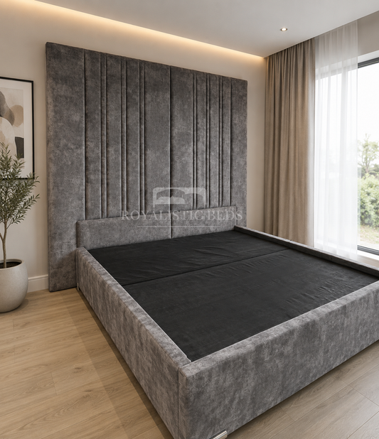 Royalistic Imperial Silver Panel Bed