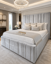 Royalistic Silver Majesty Bed