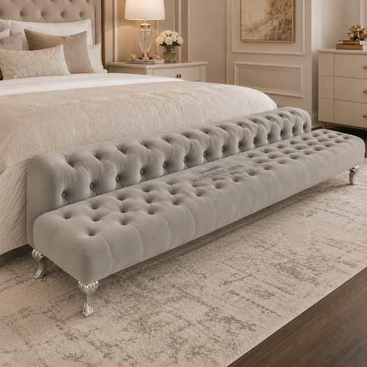 Spanish Upholstery Footstool