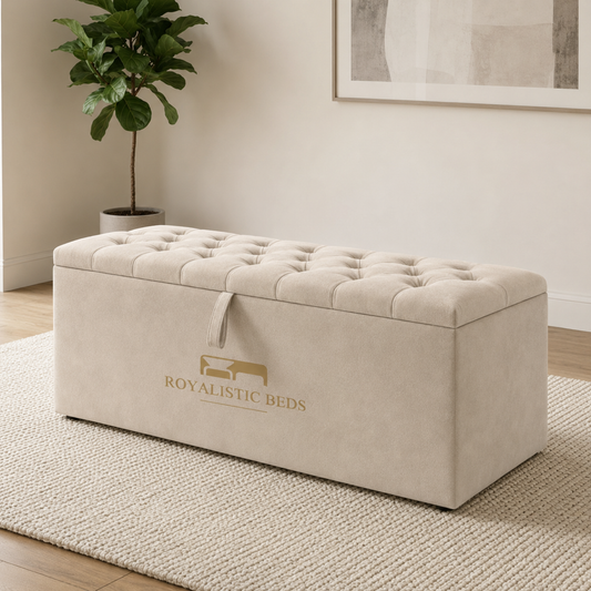 Spanish Upholstery Style Blanket Box