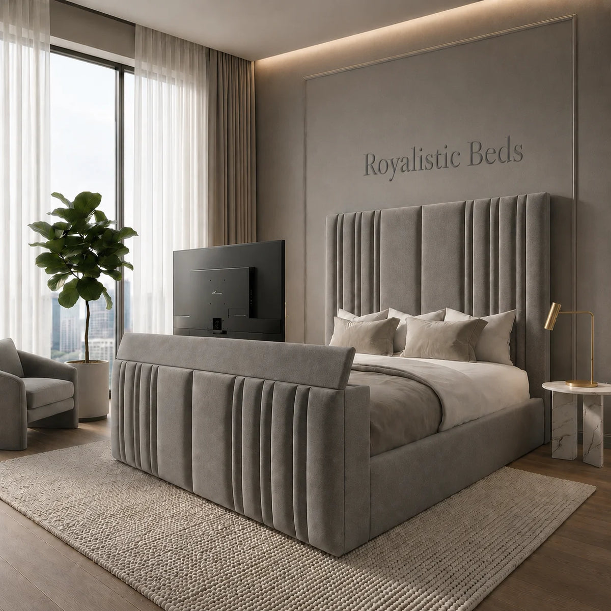Royalistic Vision TV Bed